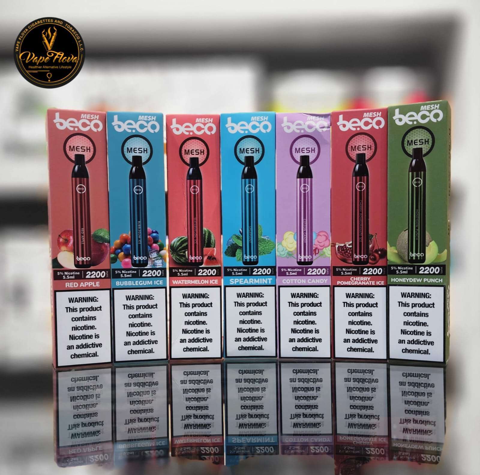 Beco Disposable Vape 2200 Puffs All Flavour