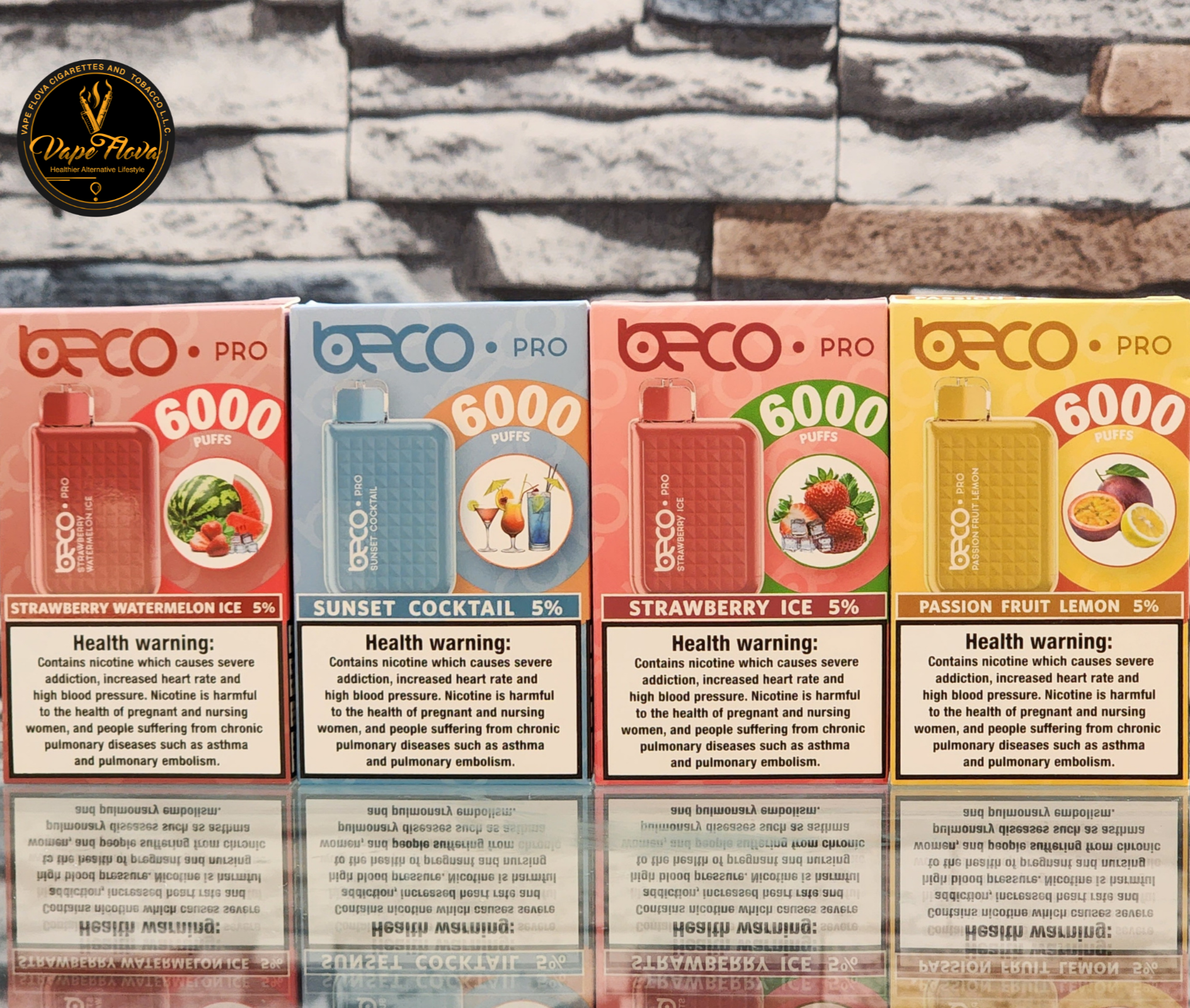 Beco Disposable Vape 6000 Puffs All Flavour